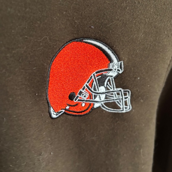 Youth Browns Sweatshirt excellent condition size 14/16 (RUNS more like 1… - Picture 4 of 5